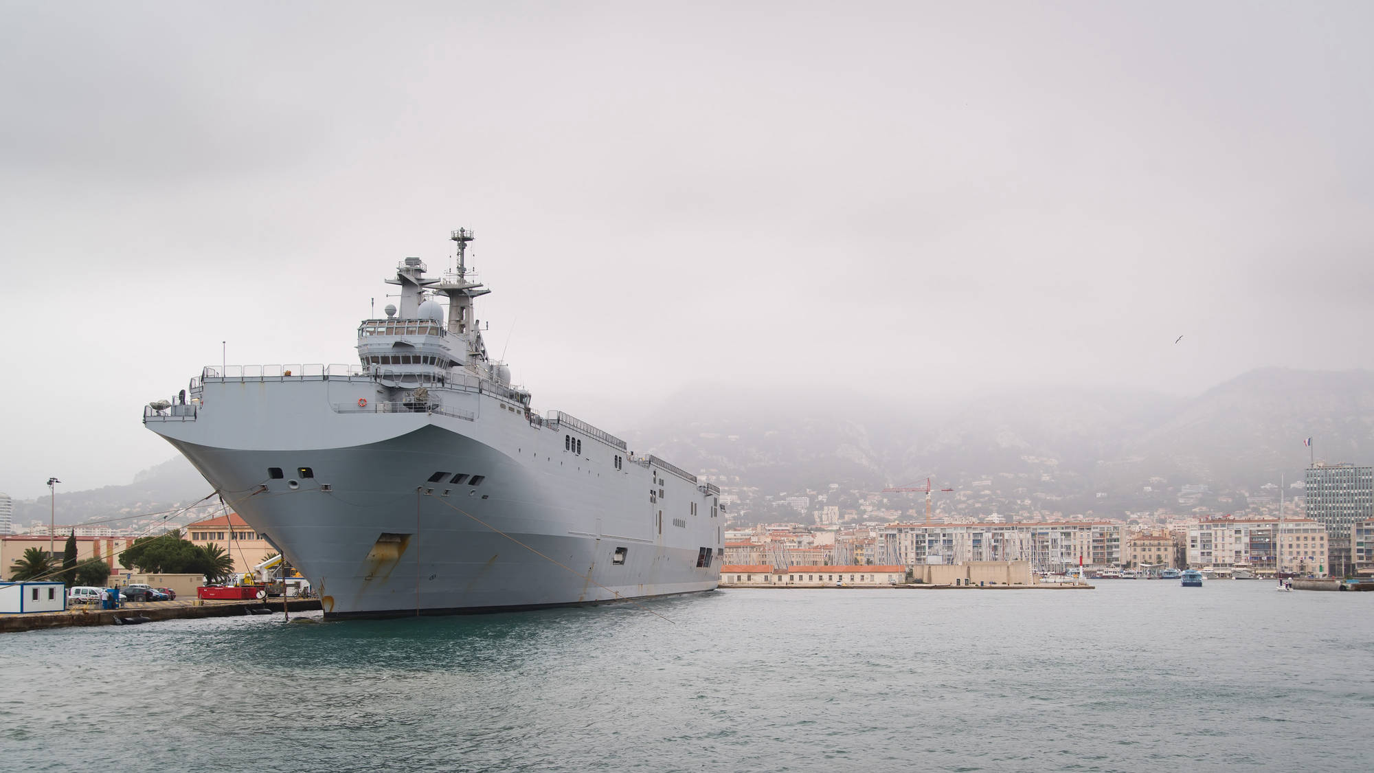 Le port militaire de Toulon